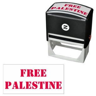 Custom Free Palestine Self-inking Stamp