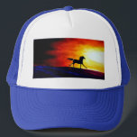 Custom Freedom White And Royal Blue Elegant Modern Trucker Hat<br><div class="desc">Custom Freedom White And Royal Blue Elegant Modern Template Trucker Hat.</div>