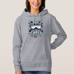 Custom Freestyle Skiing Location Date Name Hoodie