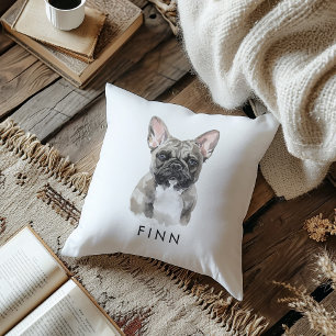 Custom French Bulldog Dog Lover Gifts Cushion