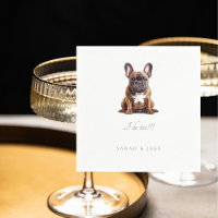 Custom French Bulldog Pet Wedding