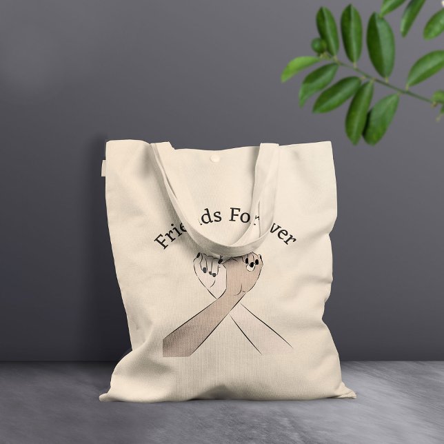 Custom Friends Forever Tote Bag (Creator Uploaded)