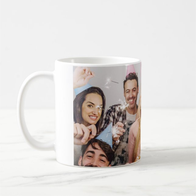 Custom Friends photo birthday Mug (Left)