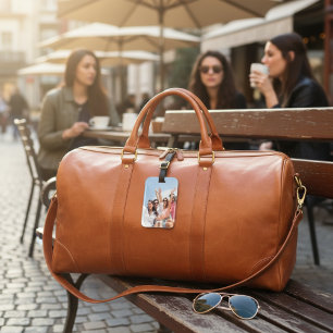 Custom Friend's Photo  Luggage Tag