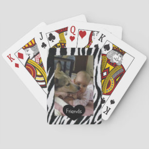 Custom Friends Photo Playing Cards