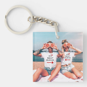 Custom Friendship Picture Carryall Key Ring