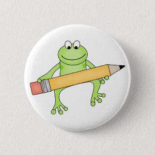 Custom Froggie  Button