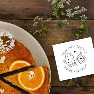 Custom From The Kitchen Of Rubber Stamp