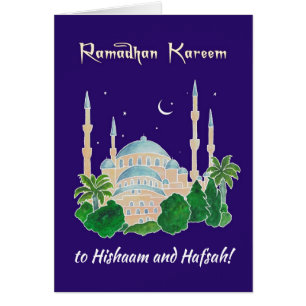 Custom Front Mosque by Moonlight Ramadhan Kareem