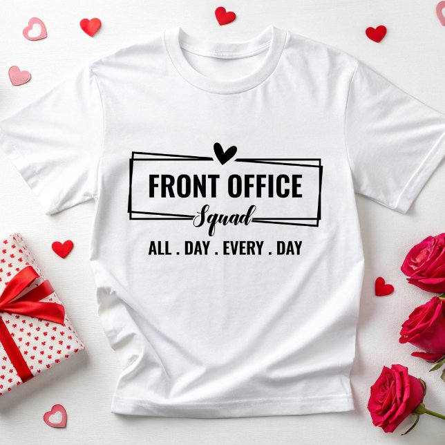 Custom Front Office Squad Secretary Administrative T-Shirt (Creator Uploaded)