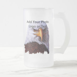 Custom Frosted Glass Stein