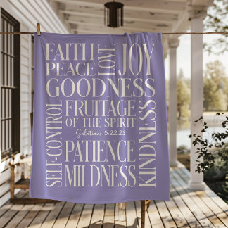 Custom Fruitage of the Spirit Sherpa Blanket