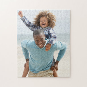 Custom Full Photo Family Memory Jigsaw Puzzle