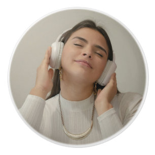 Custom Full Photo Modern  Ceramic Knob