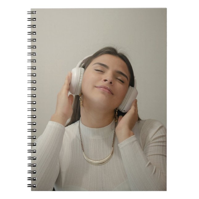 Custom Full Photo Modern    Notebook (Front)