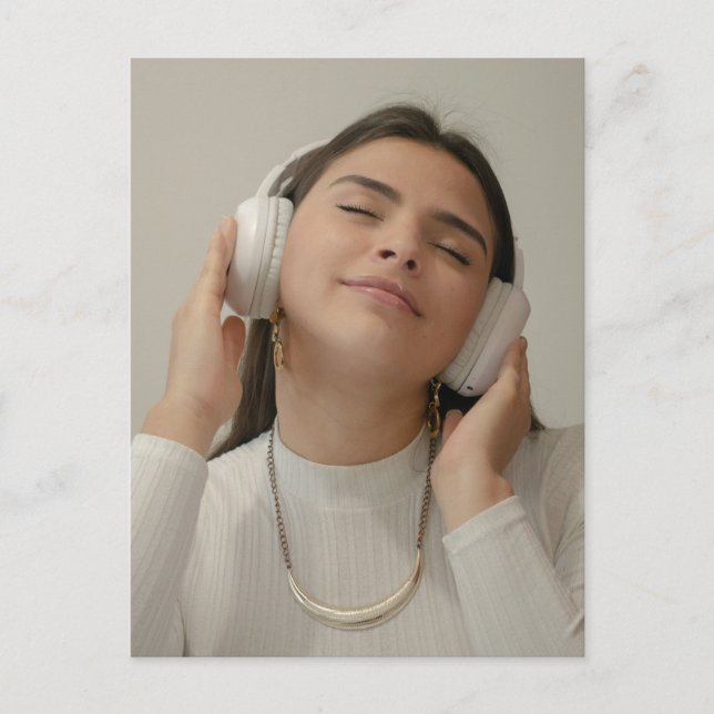 Custom Full Photo Modern  Postcard (Front)