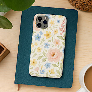 Custom Fun Classy Shabby French Floral Art Pattern iPhone 11Pro Max Case