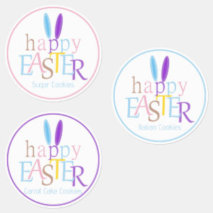 Custom Fun Colourful Bunny Ears Happy Easter