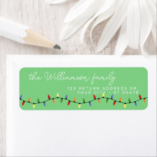 Custom Fun Festive Party String Lights