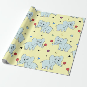 Custom Fun Kid's Birthday Wrapping Paper