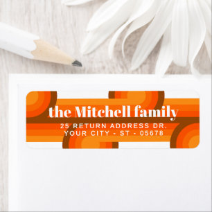 Custom Fun Retro Abstract Waves Art Pattern