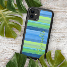 Custom Fun Summer Colourful Chic Stripes Pattern