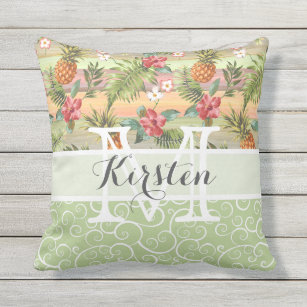 Tropical Style Cushions Decorative Throw Cushions Zazzle Nz