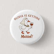 Custom Funny Bride Duck Bachelorette Party Favours