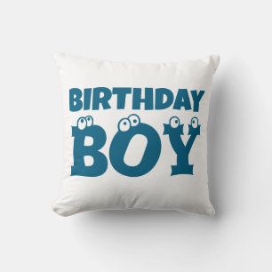 Custom Funny Cartoon Eyes Kids' Birthdays Cushion