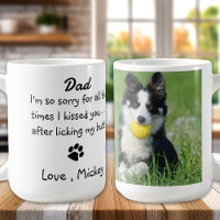 Custom Funny Dog Dad Photo