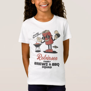 Custom Funny Family Barbeque Group Matching  T-Shirt