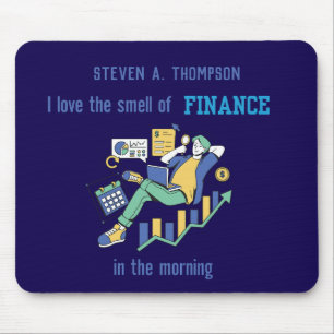 Custom Funny Finance Mouse Pad