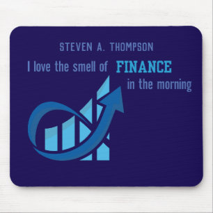 Custom Funny Finance Mouse Pad
