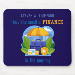 Custom Funny Finance Mouse Pad