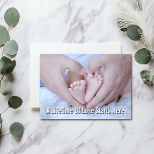 Custom Funny First Father’s Day Card From Baby