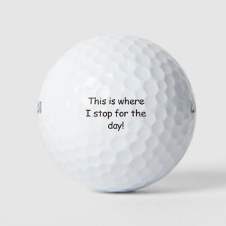 Custom Funny Golf Ball for Every Golfer
