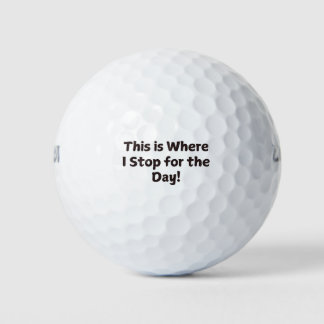 Custom Funny Golf Ball for Every Golfer