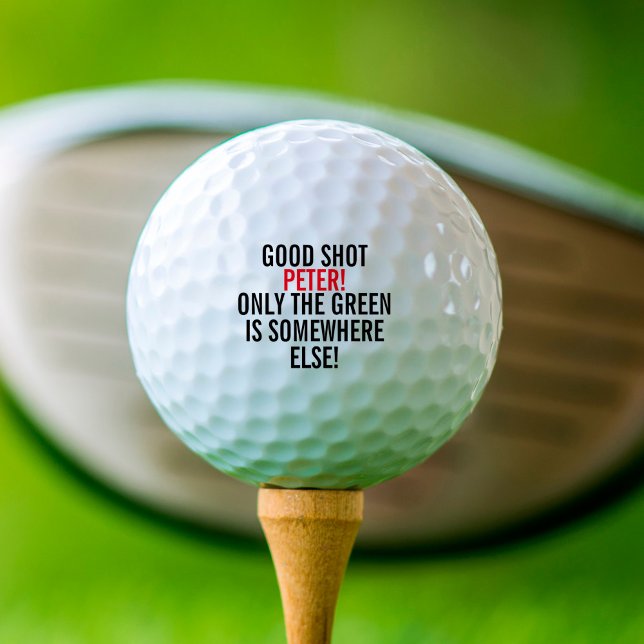 Custom Funny  Golf Balls (Funny custom golf ball)