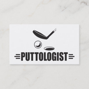 Custom Funny Golf Business Card