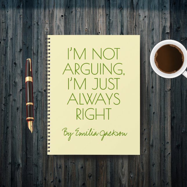 Custom Funny Journal for Attorneys, & Law Students (Custom Law School Journal — Funny Lawyer Gift for Graduation or Office Desk)