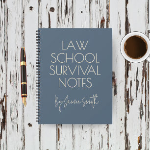 Custom Funny Legal Notebook for Future Lawyer Gift