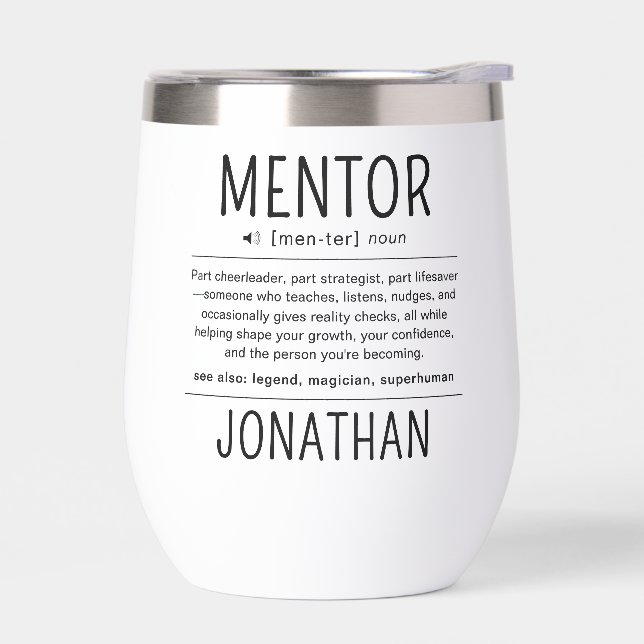  Custom Funny Mentor Coach Adviser Appreciation (Left)