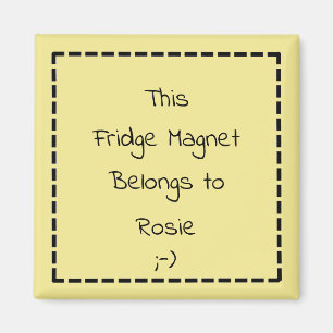 Custom Funny Personalised Fridge Magnet