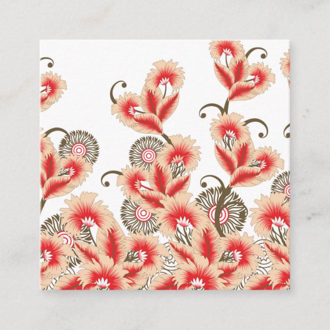 Custom Funny Personalised Gift Bags Square Business Card (Front)