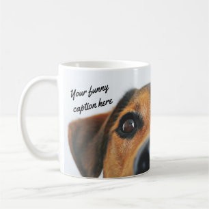 Custom Funny Saying Dog Photo Mug