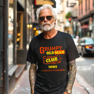 Custom Funny T-Shirt – Grumpy Old Man Club