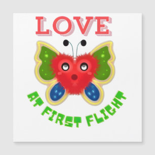 Custom Fuzzy Heart Butterfly Gift