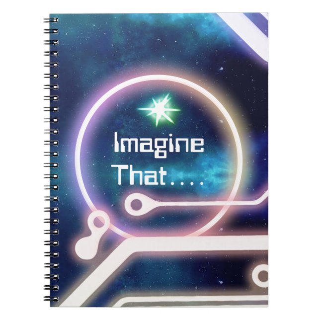 Custom Galactic Space Book (Front)