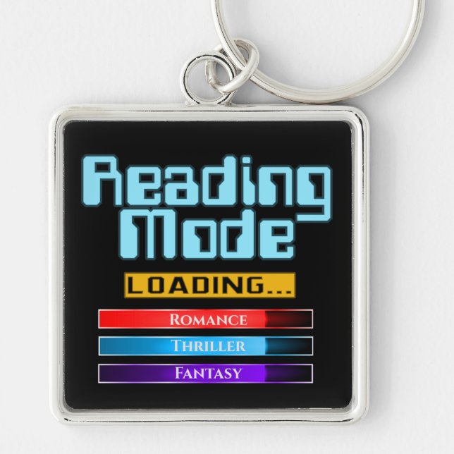 Custom Genre Reading Mode Key Ring (Front)