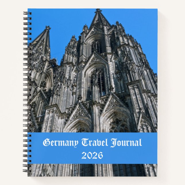 Custom Germany Travel Journal (Front)